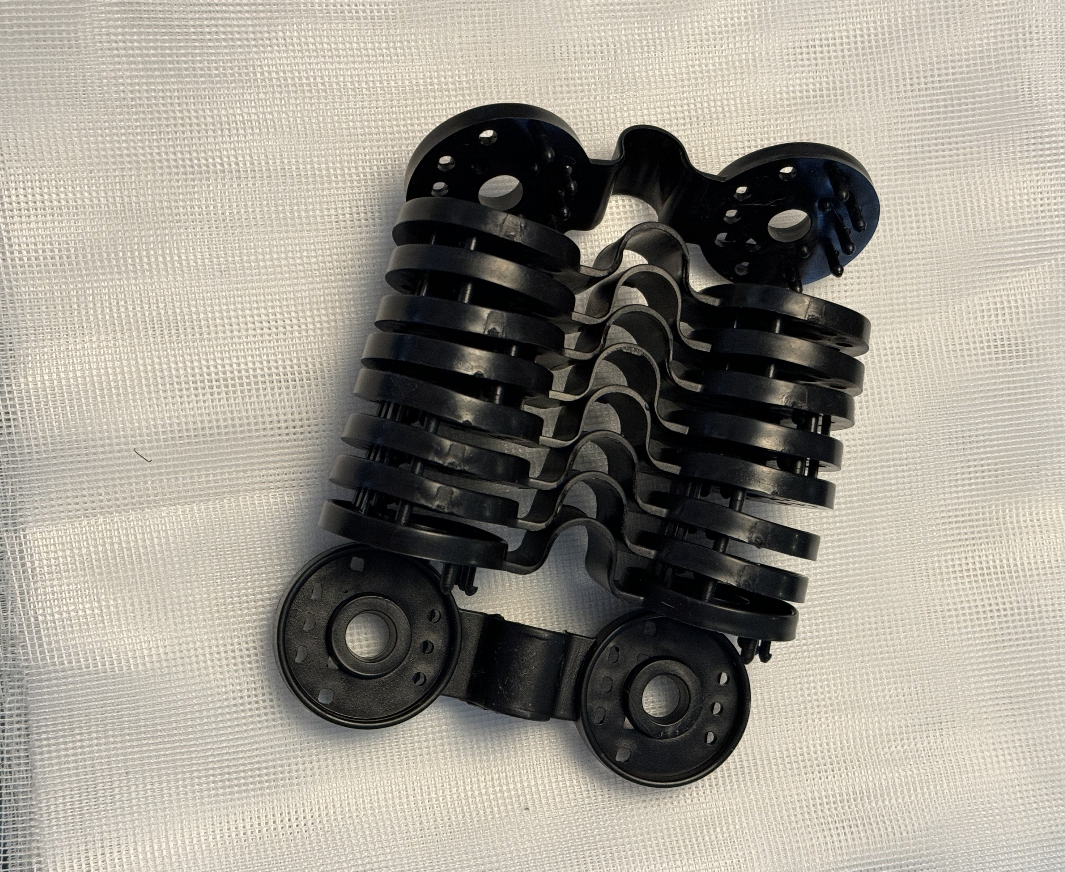 Black tarp clips