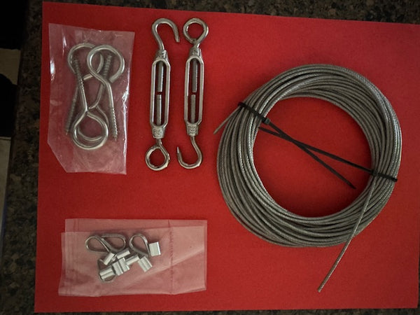 Wire Curtain Hanging Kit 15 Meter