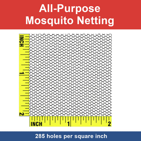 **SUMMER SALE ***    All-Purpose Mosquito Netting - Black   ***No Refunds/Returns***