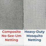 Composite 1260 No-See-Um Netting - BLACK