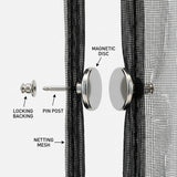 Curtain magnet pair - set of 5