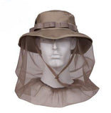 CLEARANCE SALE - Rothco Khaki Boonie Hat With Mosquito Netting
