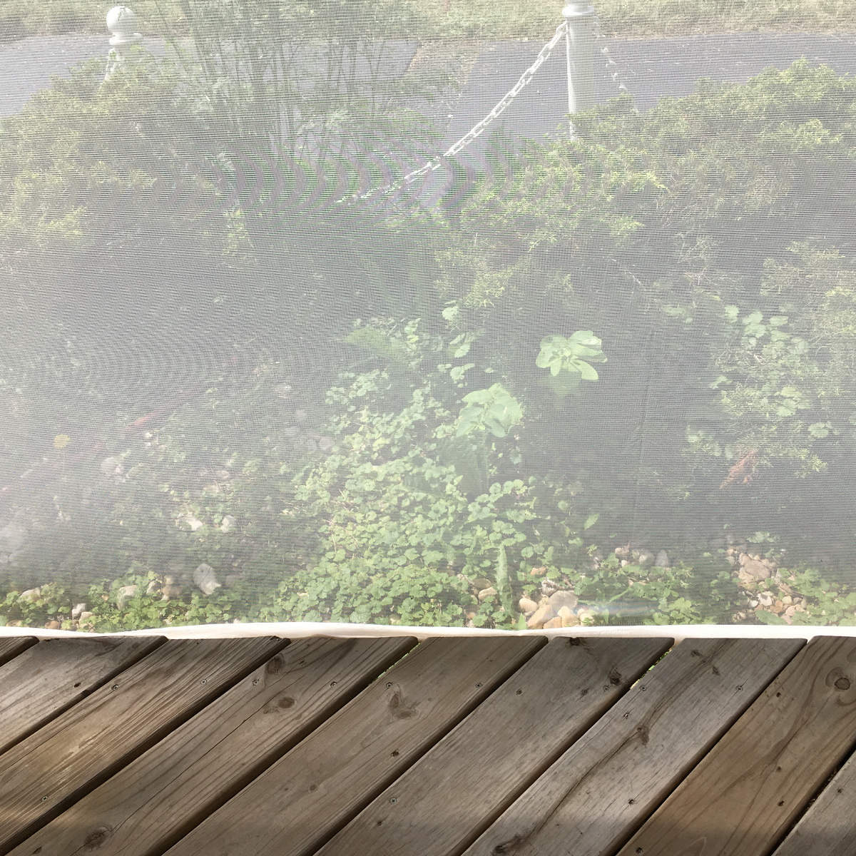 Heavy-Duty 12ft Wide Porch & Patio Mosquito Netting - White